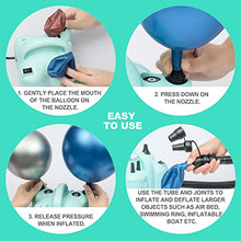 Load image into Gallery viewer, Artier Electric Balloon Pump, Portable Pump For Fast And Easy Balloon Filling & Balloon Arches, 600W Dual Nozzle Electric Air Balloon Pump For Parties