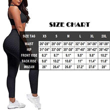 Load image into Gallery viewer, SEASUM Women's High Waisted Capris Yoga Pants Tummy Control Leggings Workout Running Butt Lift Tights, M,Angle-length