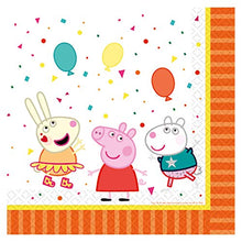 Load image into Gallery viewer, Peppa Party Supplies Kids Birthday Party Kit Peppa Tableware Decorations - 16 Guest