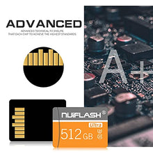 Load image into Gallery viewer, 512GB Micro SD Card 512GB TF Card Class 10,Micro Flash Memory Card 512GB with SD Card Adapter for Smartphone/Bluetooth Speaker/Tablet/PC/Camera