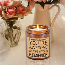 Load image into Gallery viewer, InFanso Scented Candles - Friendship Gifts for Women, Thank You Gifts, Teacher Appreciation Gifts - Best Friend, Friends Gifts, Graduation Gifts - Funny Mothers Day, Birthday Gifts for Women