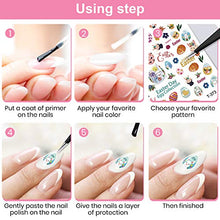 Load image into Gallery viewer, 8 Sheets Easter Nail Art Decals, Kalolary Bunny 3D Nail Glitter Self-Adhesive Stickers Easter Eggs Rabbits Chick for Women Girls Kids DIY Nail Design Manicure