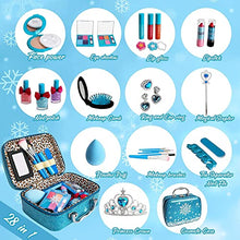 Load image into Gallery viewer, Flybay Kids Makeup Sets for Girls, Washable Kids Makeup Girls Toys, Children Makeup Kit, Real Cosmetic Beauty Set for Kids Role Play Christmas Birthday Gifts for 3 4 5 6 7 8 Year Old Girl