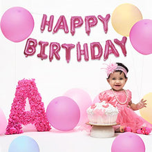 Load image into Gallery viewer, JORAKI 113pcs Retro Pink Balloon Garland Arch Kit with Pink Blue Yellow Latex Balloon Tying Tool Balloon Chain,Women Girls Party Balloon Kit for Wedding Baby Shower Girls Birthday Party Decoration