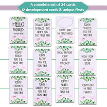 Load image into Gallery viewer, 24pcs Baby Milestone Cards, Unisex Boy Girl Photo Keepsake Memory Milestone Moments Baby Shower Presents Gifts