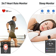 Load image into Gallery viewer, Smart Watch, Fitness Tracker 1.69" Touch Screen Fitness Watch with Heart Rate Sleep Monitor, Step Counter Smart Watch for Men Women Activity Trackers IP68 Waterproof Smartwatch Sports for iOS Android