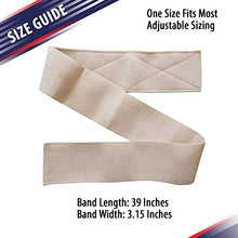 Load image into Gallery viewer, Post Op Breast Augmentation Band - Breast Implant Compression Support Wrap for Post Surgery No Bounce High Impact Stabilizer Strap for Sports Bra Alternative (Fits Most)