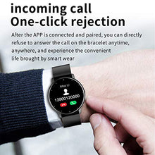 Load image into Gallery viewer, Smart Watch for Android Phones iOS Phone Ultra Thin Smartwatch Heart Rate Monitor Fitness Tracker with Blood Pressure Pedometer Calorie Counter Watch for Women Men