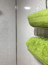 Load image into Gallery viewer, DBS White Sparkle 1m x 2.4m Shower Wall Panels Bathroom PVC Cladding Wet Wall