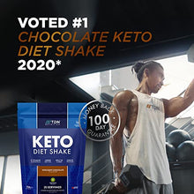 Load image into Gallery viewer, Premium Chocolate Keto Diet Shake - Complete Protein Blend - mcts for 17% Faster Nutritional ketosis 10% More Fat Burning with metab-Boost - Grass-Fed Non-GMO Dairy Proteins - Vegetarian Friendly