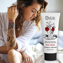 Load image into Gallery viewer, TATTOO AFTERCARE CREAM Dulàc - Made In Italy with Panthenol (5%) and Natural Active Ingredients, without Silicones and Parabens, Promotes Skin Regeneration, Protects and Moisturises the Skin