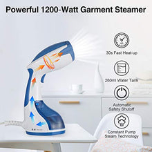 Load image into Gallery viewer, BEAUTURAL Clothes Steamer Handheld Garment Steamer for Home and Travel, Vertically & Horizontally Steam, 30s Fast Heat-up, Auto-Off, 100% Safe, 260ml Capacity Water Tank