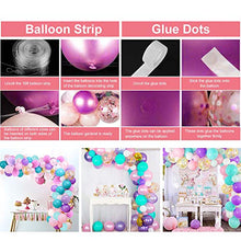 Load image into Gallery viewer, Unicorn Balloons Arch Garland Kit,AivaToba Unicorn Birthday Party Supplies Decorations Pink White Blue Purple Balloons Arch Kit Latex Confetti Balloon for Babyshower Wedding Girl Frozen Party