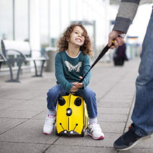 Load image into Gallery viewer, Trunki Children’s Ride-On Suitcase & Hand Luggage: Bernard Bee (Yellow)