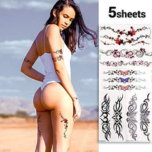 Load image into Gallery viewer, SNAILGARDEN 69 Sheets Temporary Tattoos,Fake Waterproof Tattoos Kits Body Art Sticker,Permanent Removable,for Adults Teens Men and Women