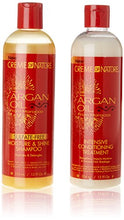 Load image into Gallery viewer, Crème Of Nature Argan Shampoo & Conditioner Set 12oz