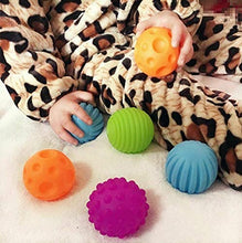 Load image into Gallery viewer, A to Z 61017 My First Baby Multi Textured Sensory Soft Balls, multicolor
