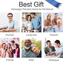 Load image into Gallery viewer, Neck Massager with Heat, Back Massager Gifts for Women / Men / Mom / Dad, Shiatsu Shoulder Massager, Electric Deep Tissue 4D Kneading Massage for Shoulder, Back and Neck, Massager Neck Pain Relief