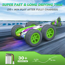 Load image into Gallery viewer, Baztoy Remote Control Car Toys Kids Boys 4WD Electronic 2.4GHz RC Crawler Racing Car Rechargeable Offroad Fast RC Car Stunt Vehicles Games Children 3-12 Year Old Birthday Gift Present Indoor Outdoor