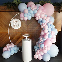 Load image into Gallery viewer, Blue Pink Balloons Garland Arch Kit, 16Ft Long Baby 110pcs Pink and Baby Blue Balloons for Gender Reveal Party, He or She Gender Reveal, Boy or Girl Party Baby Shower Party Decorations.