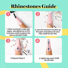Load image into Gallery viewer, Beetles 12 Colors Gel Nail Polish Starter Kit with UV Light 48W LED Nail Lamp Cure Base Top Coat Gel Nude Gray Pink Blue Gel Polish Glitter Powder Nail Art Rhinestone Gems DIY Manicure Gift for Women