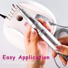 Load image into Gallery viewer, Belle Electric Nail Files, 30000RPM Professional Electric Nail Drill Machine for Acrylic Nail Gel, Efile Nail Drill with LCD Digital Display