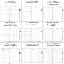 Load image into Gallery viewer, Legend Budget Planner – Deluxe Financial Planner Organizer & Budget Book. Money Planner Account Book & Expense Tracker Notebook Journal for Household Monthly Budgeting & Personal Finance – Periwinkle