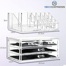 Load image into Gallery viewer, Deco Express Makeup Organiser Storage with Drawers (Large)