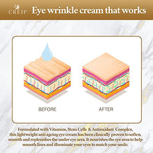 Load image into Gallery viewer, Rapid Wrinkle Repair Eye Cream - Anti-Aging Under Eye Treatment - Instant Results Depuffing Eye Cream - Remove Dark Circles & Bags Under Eyes - Fights Wrinkles & Fine Lines - 15g