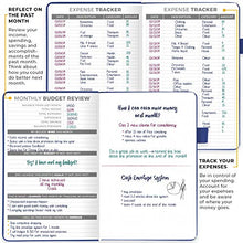 Load image into Gallery viewer, Clever Fox Budget Planner - Expense Tracker Notebook. Monthly Budgeting Journal, Finance Planner & Accounts Book to Take Control of Your Money. Undated - Start Anytime. A5 Size, Dark Blue Hardcover