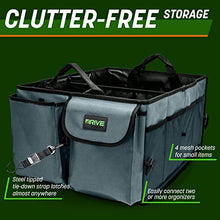 Load image into Gallery viewer, Drive Auto Car Boot Organiser – Robust, Collapsible, Multi-Compartment Car Trunk Organizer Box w/ Adjustable Straps & Handles - Essential Car Accessories