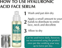 Load image into Gallery viewer, PurOrganica Hyaluronic Acid Face Serum - Huge 60 ML Bottle - The Best Anti Ageing & Anti Wrinkle Serum - This Premium Organic Serum Will Plump, Hydrate & Brighten Skin While Filling In Those Fine Lines & Wrinkles - It Works or Your Money Back Guarantee