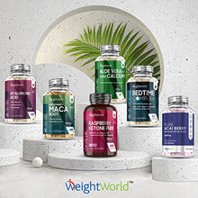 Load image into Gallery viewer, Pure Raspberry Ketones 1200mg - 180 Vegan Capsules (6 Month Supply) - Max Strength Raspberry Ketones Supplement - Suits Low Carb & Keto Diet -Better Absorption Than Tablet - 100% Natural - UK Made