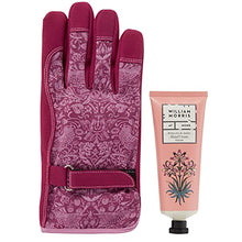 Load image into Gallery viewer, William Morris At Home Dove & Rose Gardener Gift Gardening Gloves Set with Daily Hand Cream, 100ml
