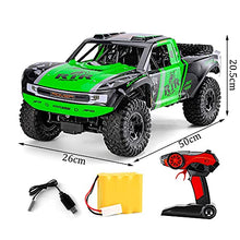 Load image into Gallery viewer, Weaston Amphibious RC Cars 1:10 Scale RC Buggy 2.4 GHz Waterproof Remote Control Car, 50cm Large Monster Truck, 4WD Off Road Vehicle With Two Battery Gift For Adults And Kids (Green)