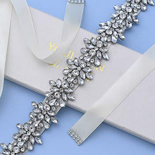 Load image into Gallery viewer, TOPQUEEN Wedding Belt Bridal Sash Wedding Sashes Bridal Belts for Wedding (Royal Blue)