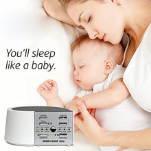 Load image into Gallery viewer, Adaptive Sound Technologies Sound+Sleep White Mini Therapy Machine with UK Adapter