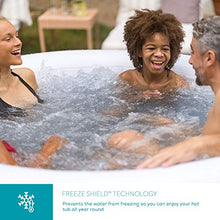 Load image into Gallery viewer, Lay-Z-Spa Cancun Hot Tub, 120 AirJet Rattan Design Inflatable Spa with Freeze Shield Technology, 2-4 Person Capacity spa design interiors