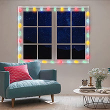 Load image into Gallery viewer, KPCB Tech Easter Decorations for Tree Fairy Eggs Lights String 20 LED 2.4M Batteries Powered Egg Lights with 2 Lighting Modes Outdoor Indoor Easter Decorations for Home Easter Tree Egg Hunt Party