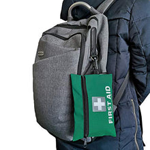 Load image into Gallery viewer, Mini First Aid Kit, 92 Pieces Small First Aid Kit - Includes Emergency Foil Blanket, Scissors for Travel, Home, Office, Vehicle, Camping, Workplace & Outdoor (Green)