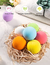 Load image into Gallery viewer, Aofmee Bath Bombs Gift Set, 7pcs Fizzies Spa Kit Perfect for Moisturizing Skin, Birthday Valentines Mothers Day Anniversary Christmas Best Gifts Ideas for Women, Mom, Girls, Her, Kids