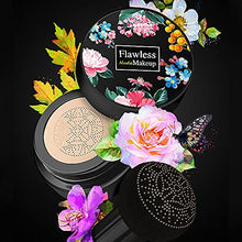 Load image into Gallery viewer, Ownest Mushroom Head Air Cushion BB Cream, Concealer Lasting Nude Makeup Moisturizing Brightening Pigment CC Liquid Foundation, Even Skin Tone Makeup Base BB Cream (natural)