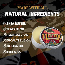 Load image into Gallery viewer, Tattoo Aftercare Balm Salve (15ml) - Tattoo Aftercare to Heal and Protect New Tattoo, Tattoo Moisturiser, Revitalise and Moisturise Old Tattoo, Made from All Natural Ingredients