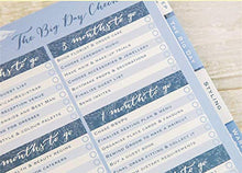 Load image into Gallery viewer, Powder Blue Luxury Wedding Planner Journal with Sections, checklists & Pockets