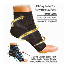 Load image into Gallery viewer, 6 pairs Dr Sock Soothers Socks Anti Fatigue Compression Foot Sleeve Support Brace Sock (set D, S/M)