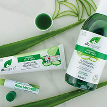 Load image into Gallery viewer, Dr. Organic Aloe Vera Refreshing Mouthwash, 500 ml