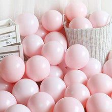 Load image into Gallery viewer, 200pack Pastel Pink Balloons 5 Inch Baby Pink Mini Light Macaron Latex Balloon for Birthday Party Wedding Engagement Anniversary Christmas Festival Decorations Supplies