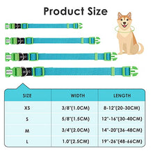Load image into Gallery viewer, Amazon Brand - Eono Dog Collar Adjustable Nylon , for Samll/Medium/Large Dogs Collars , Double Premium Pet Collar Training Walking Outside (S 1.5CM,30-40CM)