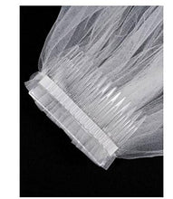 Load image into Gallery viewer, Single Layer Wedding Veil Lianshi Bridal Veil Lace Embroidery Bride Supplies 3m (Off White)