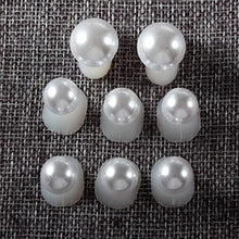 Load image into Gallery viewer, 8 Pcs Silicon Toe Separators, Toe Seperators Silicone, Toe Dividers, Gel Foot Toe Spacers, Toe Separators for Overlapping Toes for Pedicure Manicure Nail Art(Pearl)